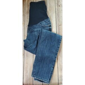 A Pea In The Pod Jeans Maternity Jeans Sz XS Secret Fit Belly Distressed A5